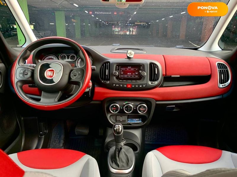 Fiat 500L, 2013, Дизель, 1.2 л., 186 тис. км, Хетчбек, Червоний, Київ 108230 фото