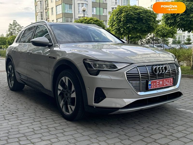 Audi e-tron, 2019, Електро, 62 тис. км, Позашляховик / Кросовер, Бежевий, Коломия Cars-Pr-68478 фото