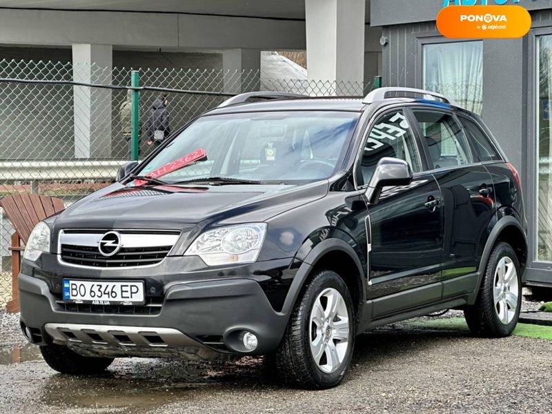 Opel Antara, 2006, Дизель, 2 л., 194 тыс. км, Внедорожник / Кроссовер, Чорный, Тернополь 29428 фото