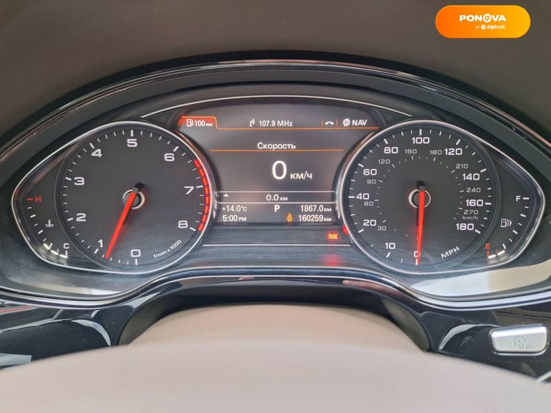 Audi A8, 2015, Бензин, 3 л., 160 тыс. км, Седан, Чорный, Одесса 43403 фото