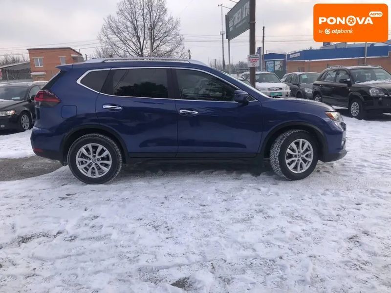 Nissan Rogue, 2019 г., Бензин, 113 тыс. км, Внедорожник / Кроссовер, Синий, Полтава AT-10408628 фото