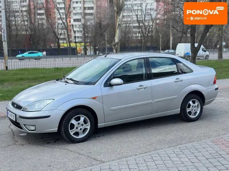 Ford Focus, 2002 р., Бензин, 112 тис. км, Седан, Сірий, Дніпро (Дніпропетровськ) AT-10418036 фото