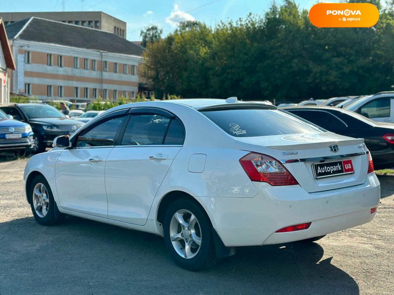 Geely Emgrand 7 (EC7), 2013, Бензин, 1.5 л., 128 тис. км, Седан, Білий, Вінниця 110766 фото