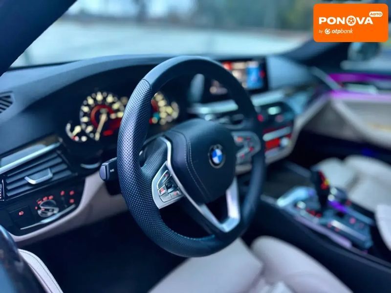 BMW 5 Series, 2018 р., Гібрид (HEV), 135 тис. км, Седан, Чорний, Миколаїв AT-10412121 фото