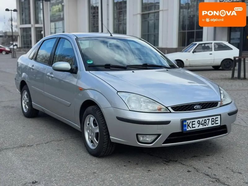 Ford Focus, 2002 р., Бензин, 112 тис. км, Седан, Сірий, Дніпро (Дніпропетровськ) AT-10418036 фото