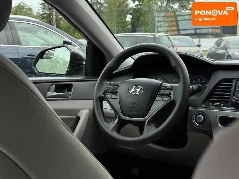 Hyundai Sonata, 2016 р., Гібрид (HEV), 195 тис. км, Седан, Чорний, Рівне AT-10417709 фото