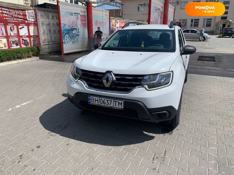 Renault Duster, 2019, Газ пропан-бутан / Бензин, 1.6 л., 98 тыс. км, Внедорожник / Кроссовер, Белый, Винница Cars-Pr-62793 фото