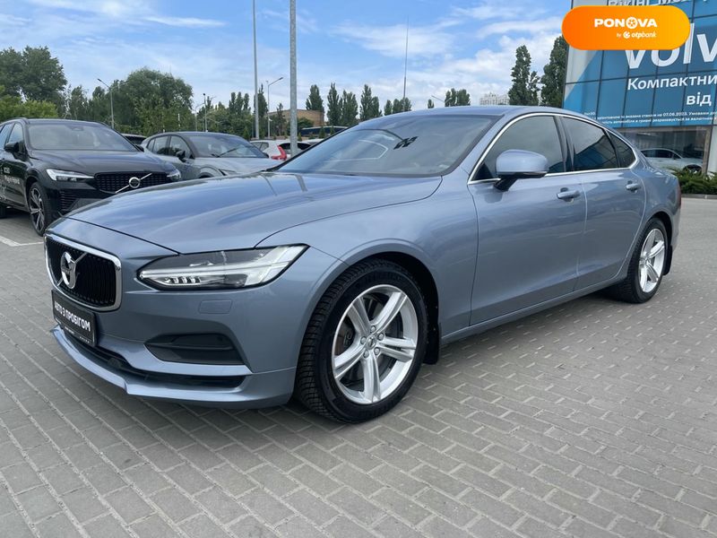 Volvo S90, 2017, Бензин, 1.97 л., 58 тыс. км, Седан, Синий, Киев 49183 фото