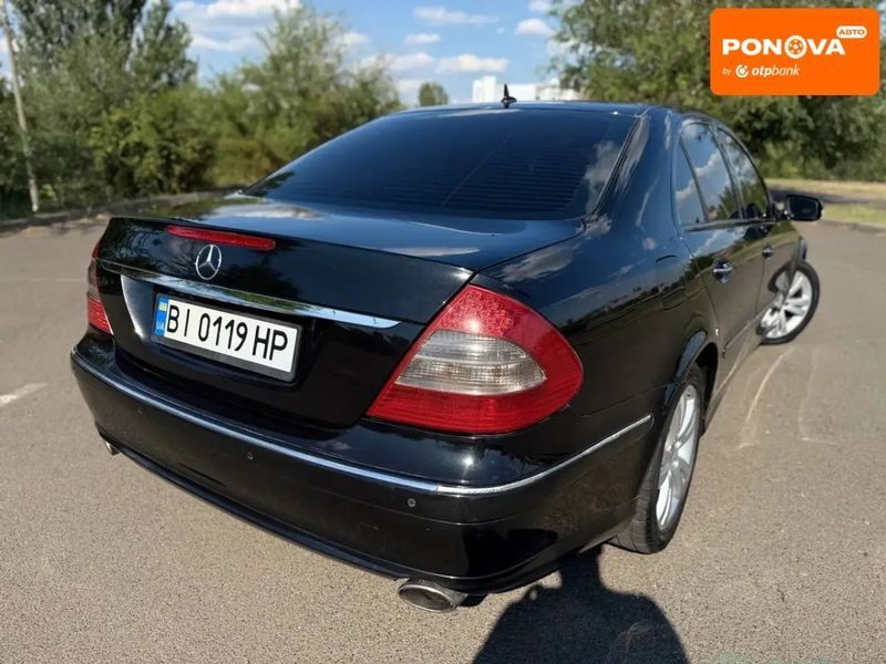 Mercedes-Benz E-Class, 2008 р., Дизель, 295 тис. км, Седан, Чорний, Кривий Ріг AT-10396340 фото