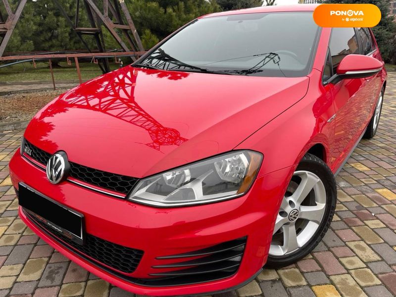 Volkswagen Golf GTI, 2017, Бензин, 1.98 л., 155 тис. км, Хетчбек, Червоний, Дніпро (Дніпропетровськ) Cars-Pr-68534 фото