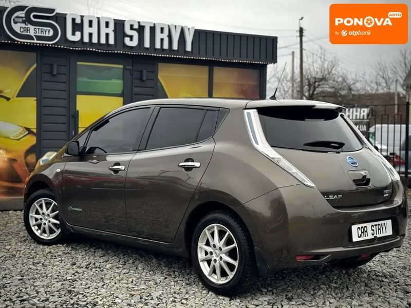 Nissan Leaf, 2016 р., Електро, 147 тис. км, Хетчбек, Коричневий, Стрий AT-10406220 фото