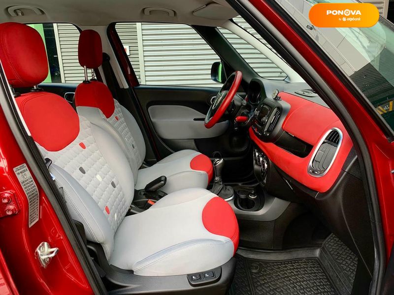 Fiat 500L, 2013, Дизель, 1.2 л., 186 тис. км, Хетчбек, Червоний, Київ 108230 фото