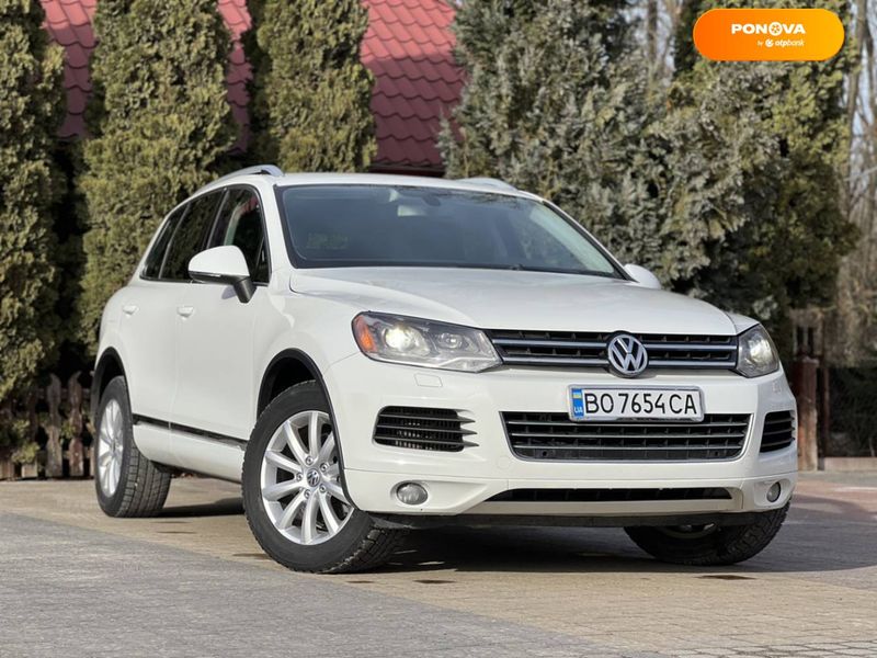 Volkswagen Touareg, 2012, Дизель, 3 л., 271 тыс. км, Внедорожник / Кроссовер, Белый, Тернополь 45425 фото