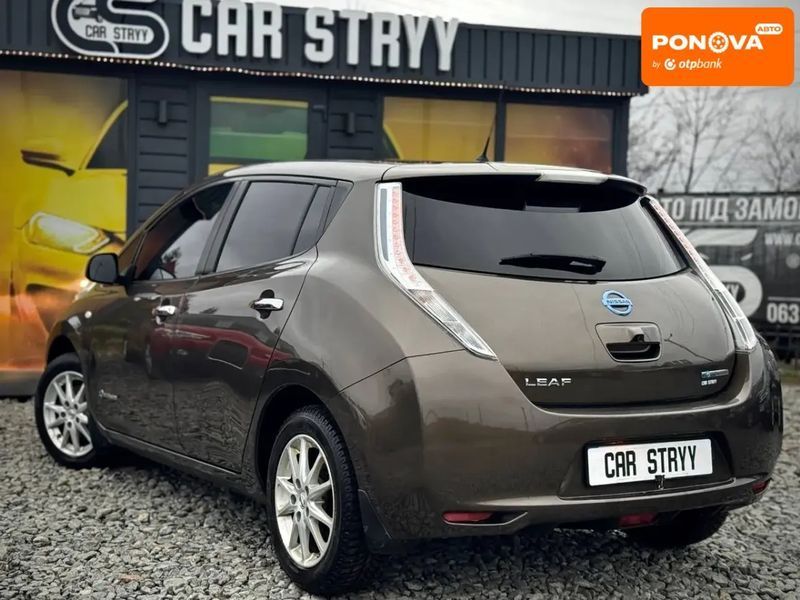 Nissan Leaf, 2016 р., Електро, 147 тис. км, Хетчбек, Коричневий, Стрий AT-10406220 фото