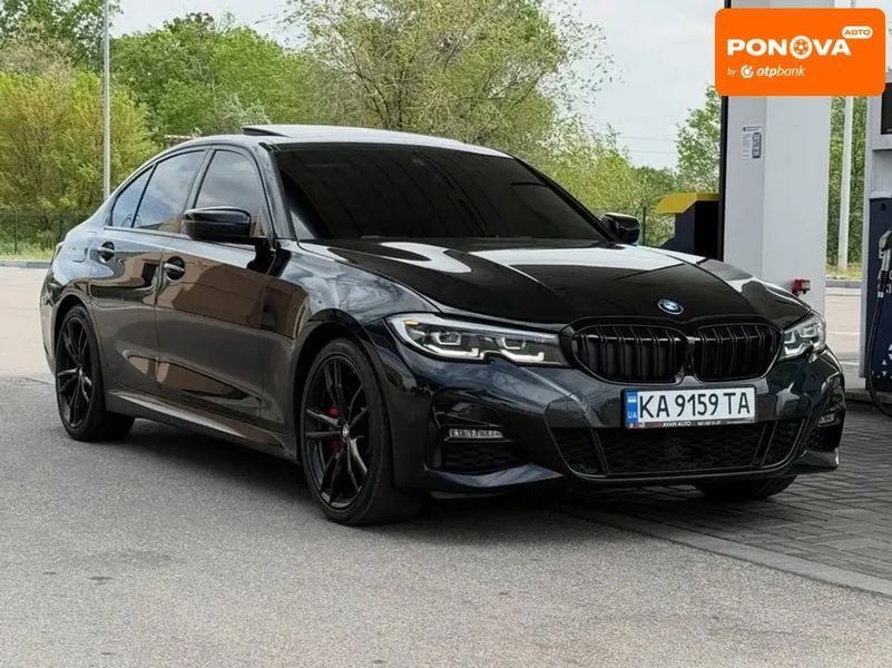 BMW 3 Series, 2019 р., Бензин, 140 тис. км, Седан, Чорний, Дніпро (Дніпропетровськ) AT-10418658 фото