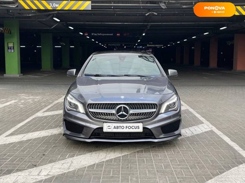 Mercedes-Benz CLA-Class, 2015, Бензин, 1.99 л., 123 тис. км, Седан, Сірий, Київ 46981 фото