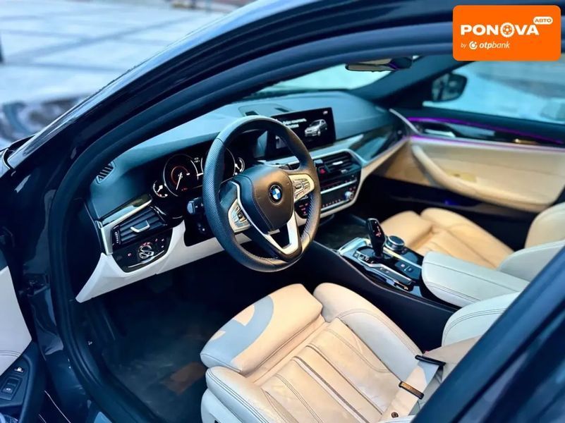BMW 5 Series, 2018 р., Гібрид (HEV), 135 тис. км, Седан, Чорний, Миколаїв AT-10412121 фото