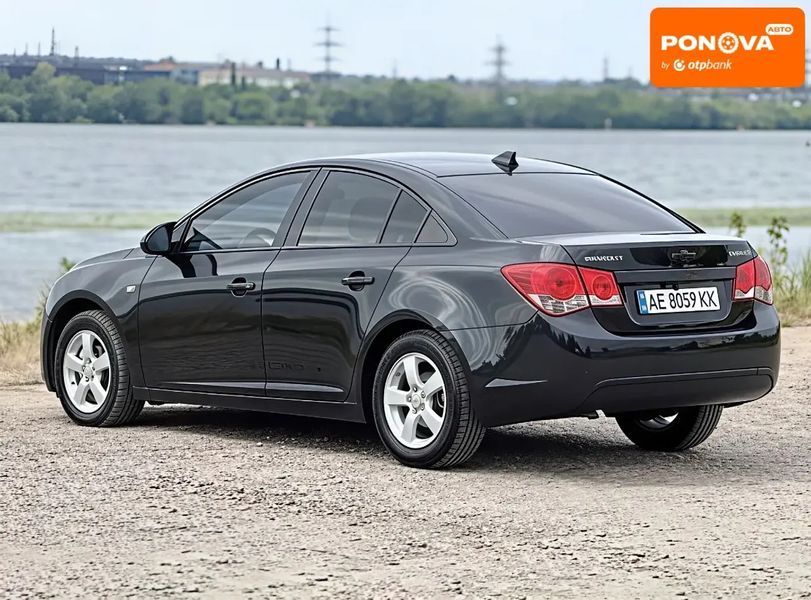Chevrolet Cruze, 2009 р., Бензин, 167 тис. км, Седан, Чорний, Дніпро (Дніпропетровськ) AT-10410242 фото