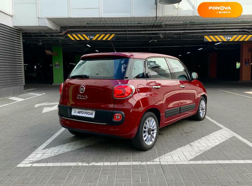 Fiat 500L, 2013, Дизель, 1.2 л., 186 тыс. км, Хетчбек, Красный, Киев 108230 фото