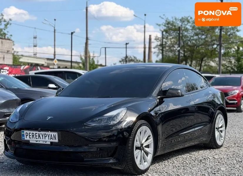 Tesla Model 3, 2022 р., Електро, 123 тис. км, Седан, Чорний, Дніпро (Дніпропетровськ) AT-10417732 фото