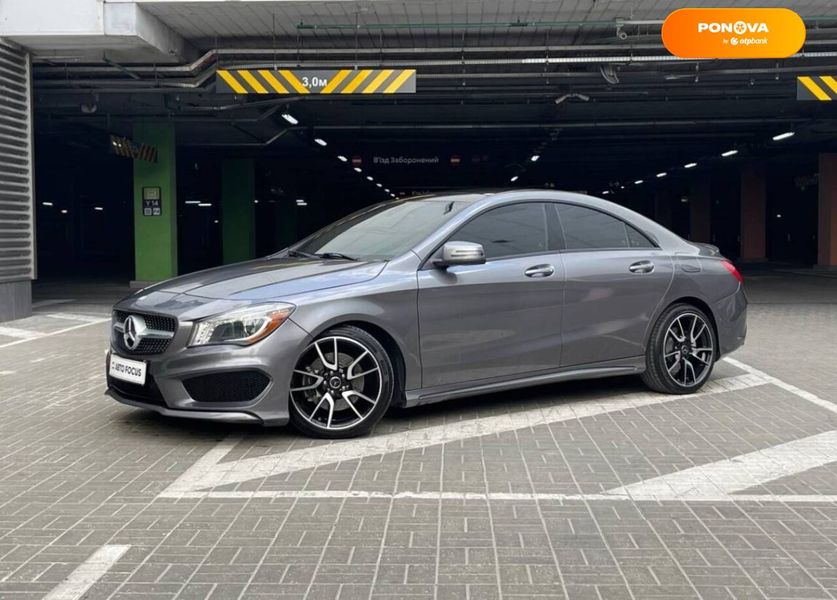 Mercedes-Benz CLA-Class, 2015, Бензин, 1.99 л., 123 тис. км, Седан, Сірий, Київ 46981 фото