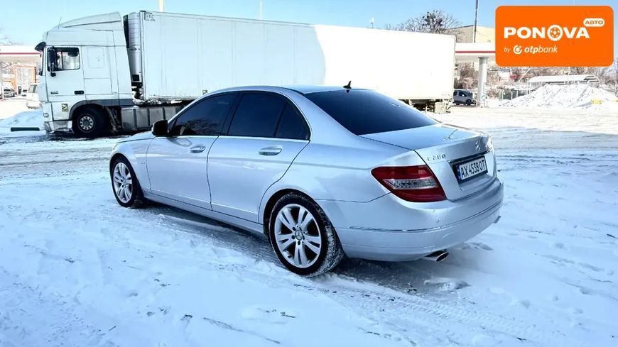 Mercedes-Benz C-Class, 2008 р., Бензин, 306 тис. км, Седан, Сірий, Харків AT-10408357 фото