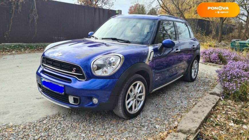 MINI Countryman, 2015, Бензин, 1.6 л., 130 тыс. км, Хетчбек, Синий, Харьков Cars-Pr-67671 фото