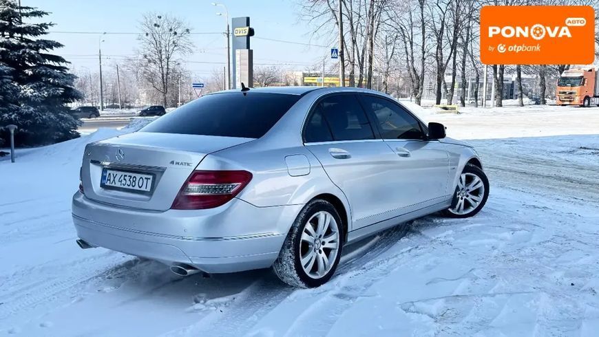 Mercedes-Benz C-Class, 2008 р., Бензин, 306 тис. км, Седан, Сірий, Харків AT-10408357 фото