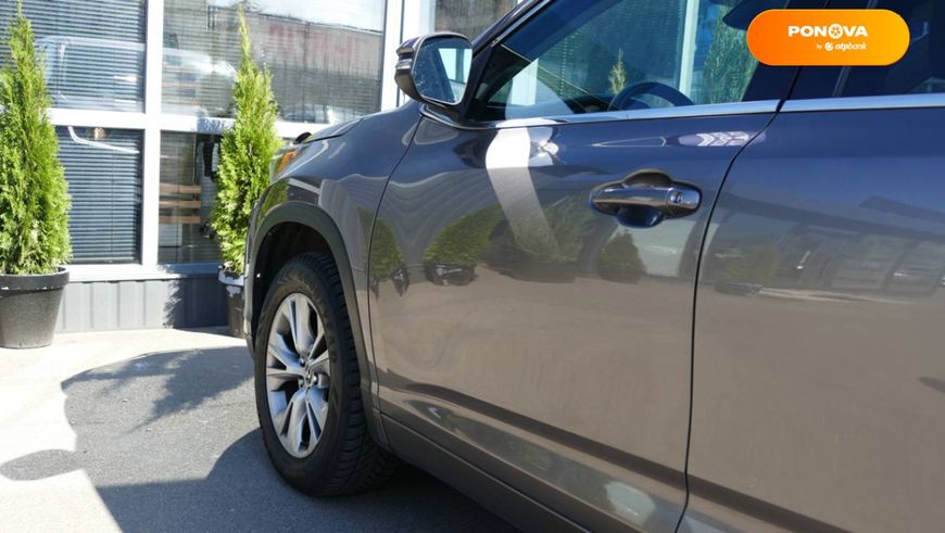 Toyota Highlander, 2017, Бензин, 2.7 л., 78 тис. км, Позашляховик / Кросовер, Сірий, Київ 34842 фото