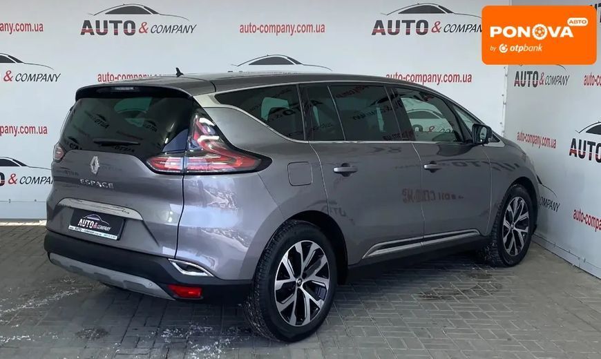 Renault Espace, 2019 р., Дизель, 186 тис. км, Позашляховик / Кросовер, Сірий, Львів AT-10410391 фото