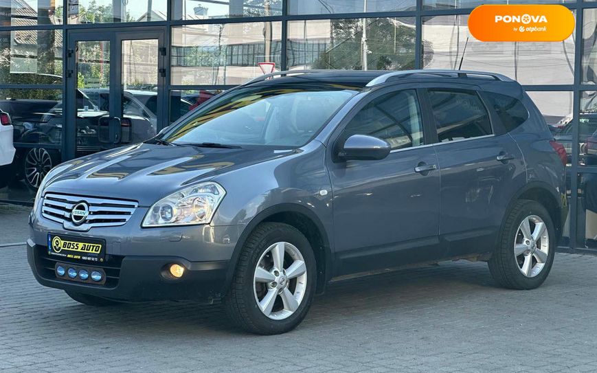 Nissan Qashqai+2, 2008, Бензин, 2 л., 187 тис. км, Позашляховик / Кросовер, Сірий, Івано-Франківськ 107112 фото