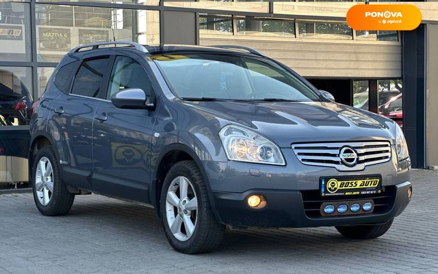 Nissan Qashqai+2, 2008, Бензин, 2 л., 187 тис. км, Позашляховик / Кросовер, Сірий, Івано-Франківськ 107112 фото