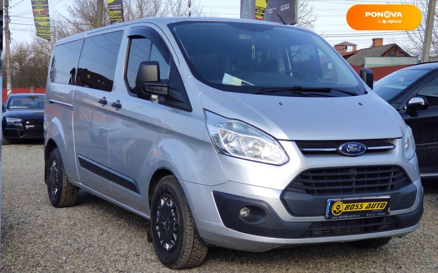 Ford Transit Custom, 2013, Дизель, 2.2 л., 224 тыс. км, Минивен, Серый, Коломыя 30550 фото