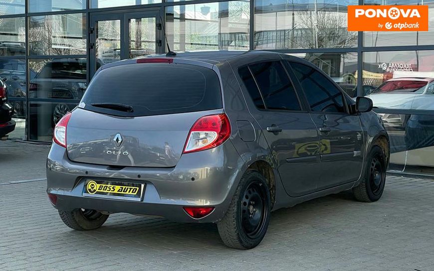 Renault Clio, 2012, Газ пропан-бутан / Бензин, 1.15 л., 111 тис. км, Хетчбек, Сірий, Івано-Франківськ 35146 фото