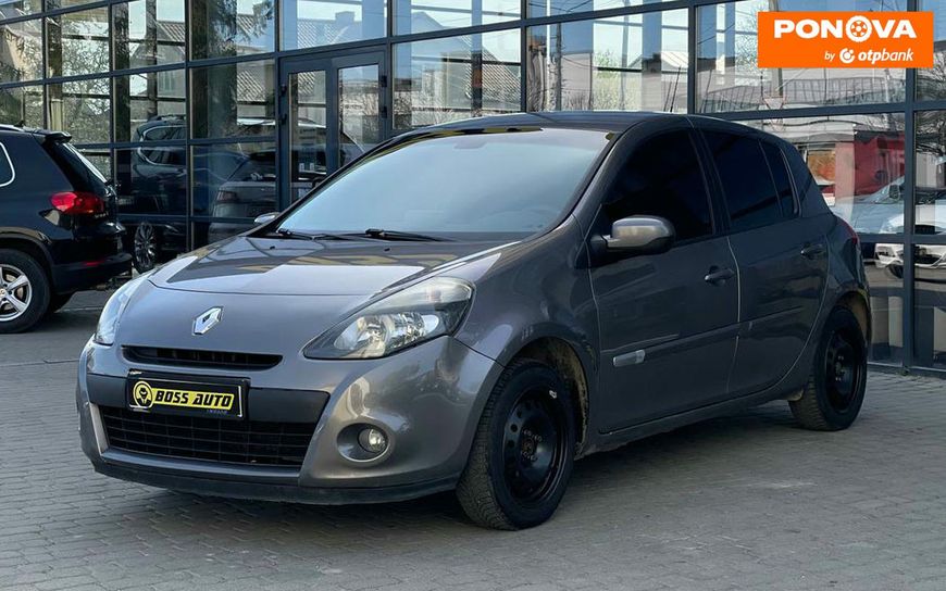 Renault Clio, 2012, Газ пропан-бутан / Бензин, 1.15 л., 111 тис. км, Хетчбек, Сірий, Івано-Франківськ 35146 фото