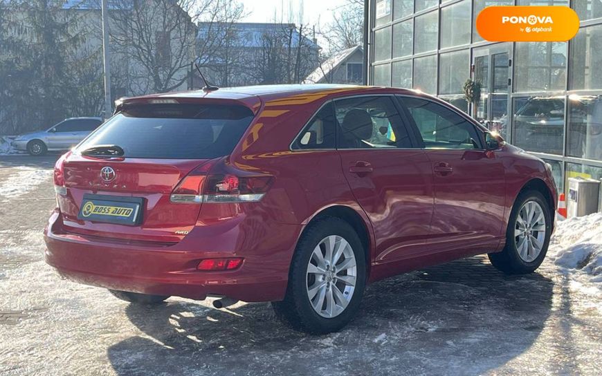 Toyota Venza, 2013, Газ пропан-бутан / Бензин, 2.67 л., 121 тыс. км, Внедорожник / Кроссовер, Красный, Ивано Франковск 13410 фото