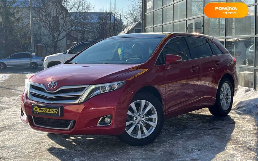 Toyota Venza, 2013, Газ пропан-бутан / Бензин, 2.67 л., 121 тыс. км, Внедорожник / Кроссовер, Красный, Ивано Франковск 13410 фото