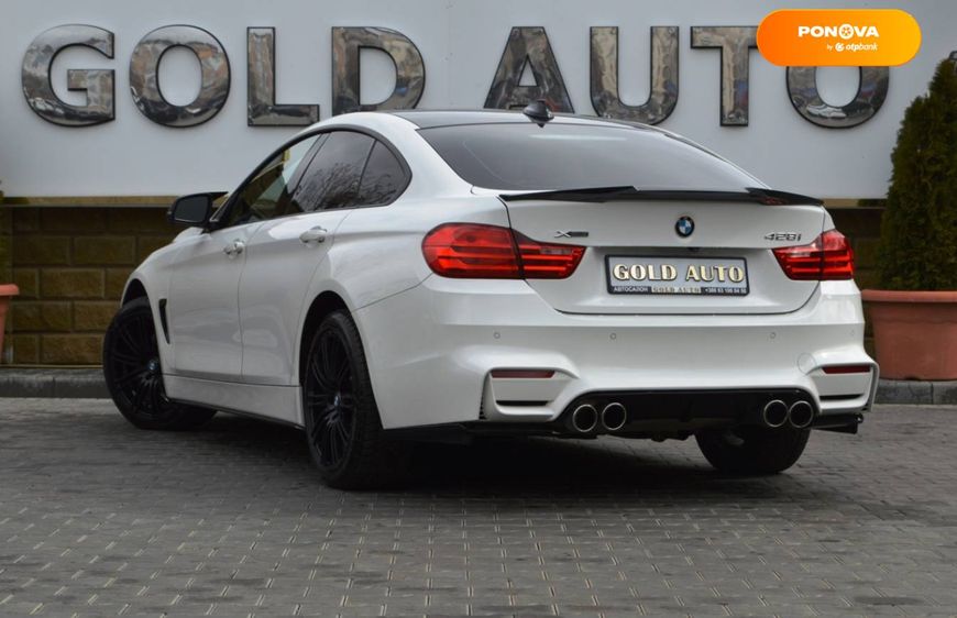 BMW 4 Series Gran Coupe, 2014, Бензин, 2 л., 96 тис. км, Купе, Білий, Одеса 28277 фото