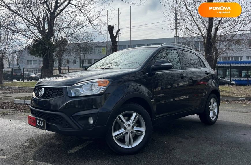 SsangYong Korando, 2014, Дизель, 2 л., 137 тис. км, Позашляховик / Кросовер, Чорний, Київ 28544 фото