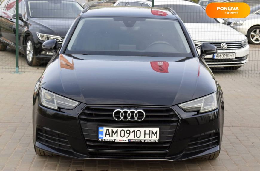 Audi A4, 2019, Дизель, 2 л., 202 тис. км, Універсал, Чорний, Бердичів 35793 фото