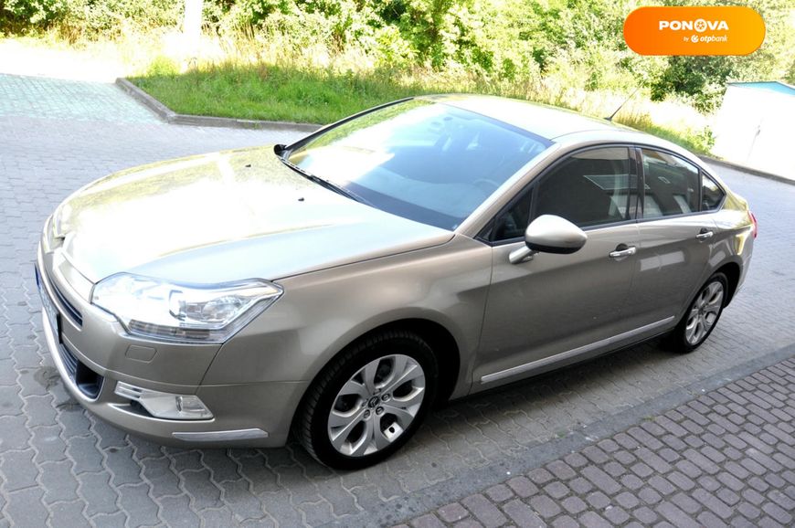 Citroen C5, 2009, Дизель, 2 л., 271 тис. км, Седан, Бежевий, Львів 106949 фото