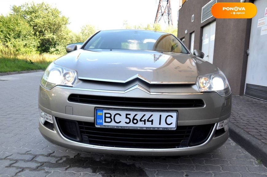 Citroen C5, 2009, Дизель, 2 л., 271 тис. км, Седан, Бежевий, Львів 106949 фото