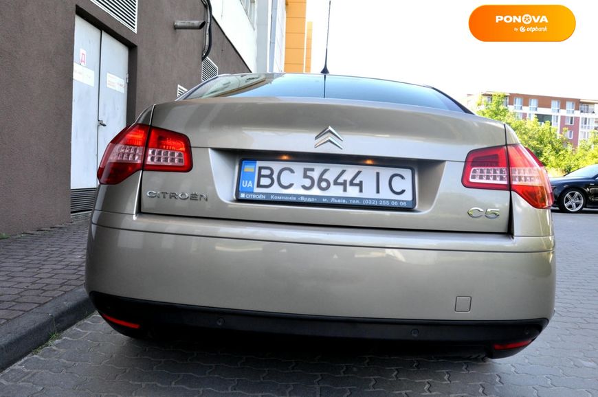 Citroen C5, 2009, Дизель, 2 л., 271 тис. км, Седан, Бежевий, Львів 106949 фото