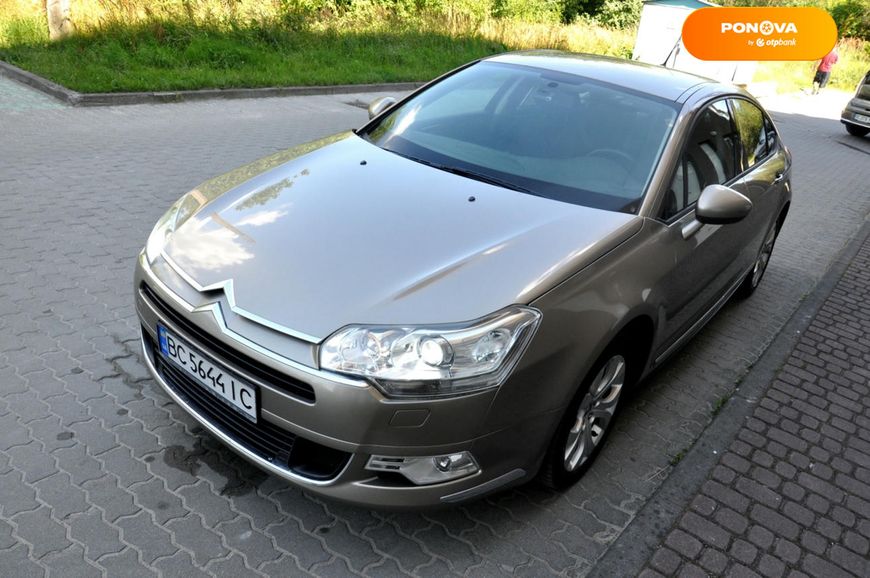 Citroen C5, 2009, Дизель, 2 л., 271 тис. км, Седан, Бежевий, Львів 106949 фото