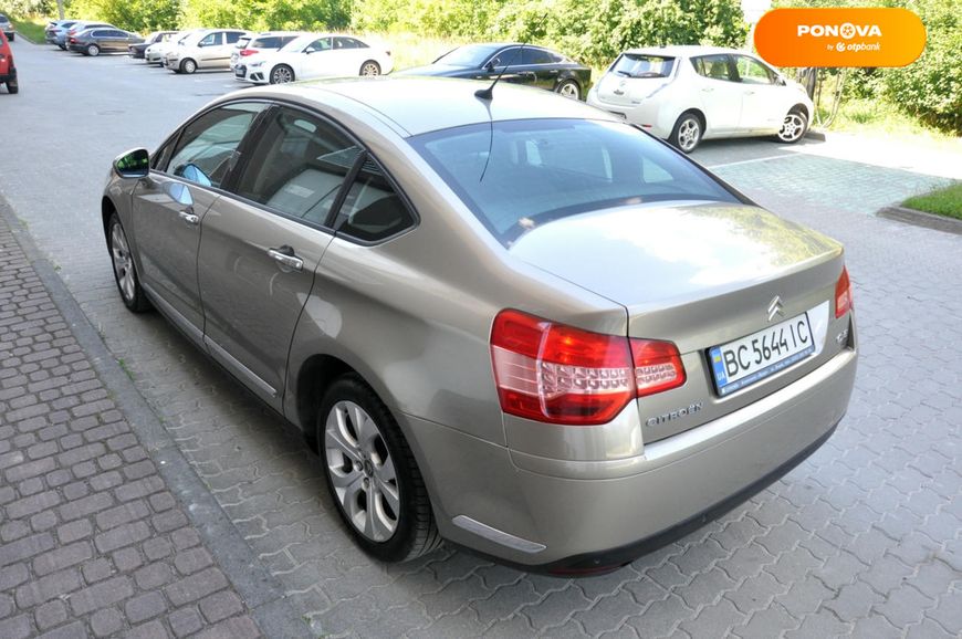 Citroen C5, 2009, Дизель, 2 л., 271 тис. км, Седан, Бежевий, Львів 106949 фото