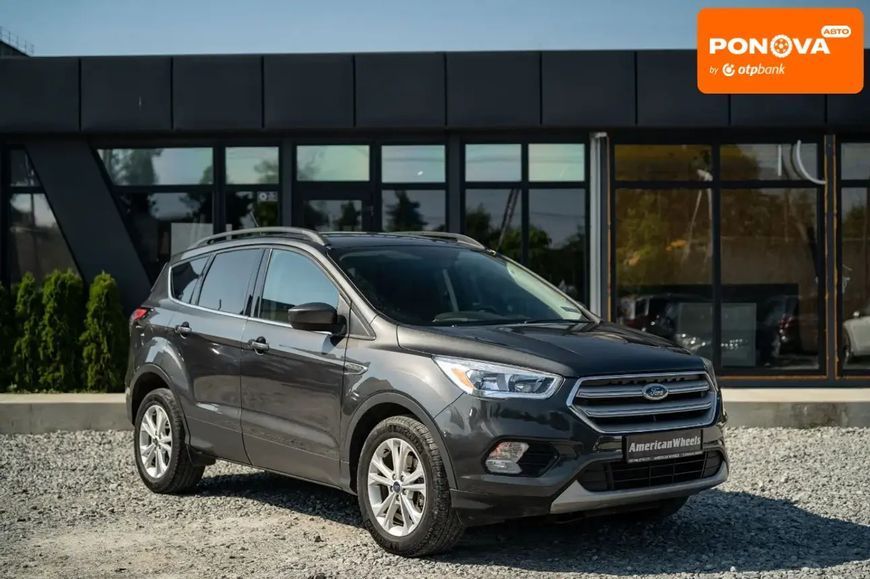 Ford Escape, 2018 р., Бензин, 96 тис. км, Позашляховик / Кросовер, Сірий, Чернівці AT-10401463 фото