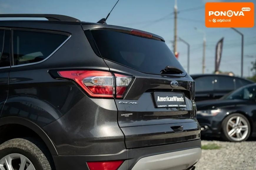 Ford Escape, 2018 р., Бензин, 96 тис. км, Позашляховик / Кросовер, Сірий, Чернівці AT-10401463 фото
