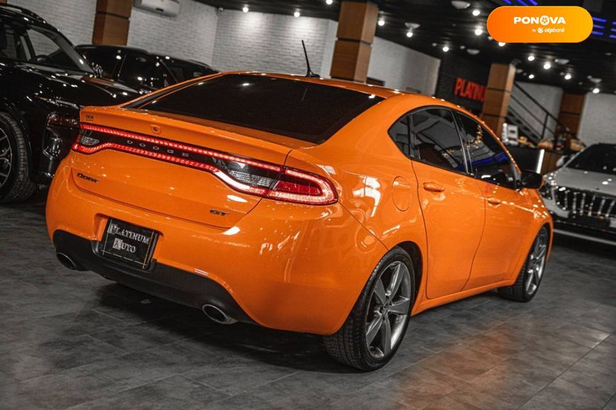 Dodge Dart, 2013, Газ пропан-бутан / Бензин, 2.36 л., 119 тыс. км, Седан, Оранжевый, Одесса 26760 фото