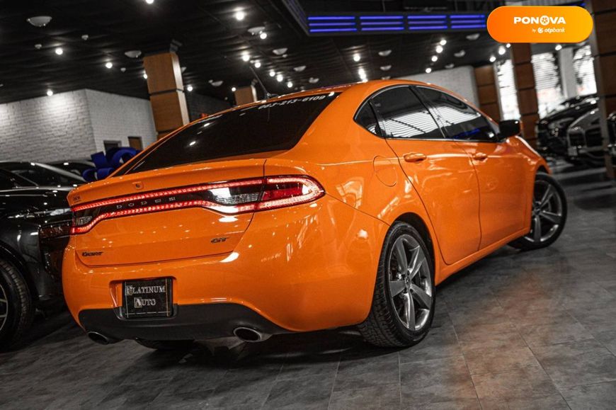 Dodge Dart, 2013, Газ пропан-бутан / Бензин, 2.36 л., 119 тыс. км, Седан, Оранжевый, Одесса 26760 фото