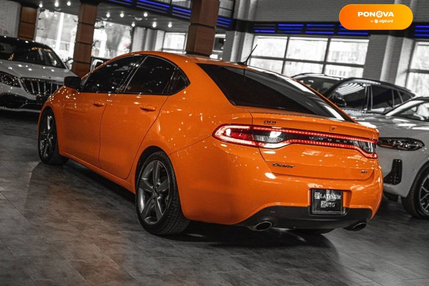 Dodge Dart, 2013, Газ пропан-бутан / Бензин, 2.36 л., 119 тыс. км, Седан, Оранжевый, Одесса 26760 фото